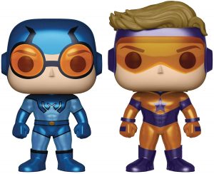 Funko POP de Beetle y Booster metalizado - Los mejores FUNKO POP de Beetle y Booster- Los mejores FUNKO POP de personajes de DC