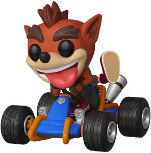 Funko POP de Crash Bandicoot en coche - Los mejores FUNKO POP del Crash Bandicoot - Los mejores FUNKO POP de personajes de videojuegos