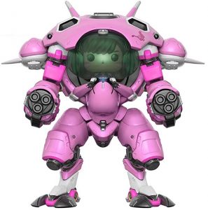 Funko POP de D.VA y Meka de 15 centímetros - Los mejores FUNKO POP del Overwatch - Los mejores FUNKO POP de personajes de videojuegos