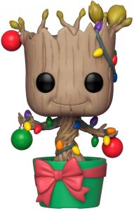 Funko POP de Dancing Groot navideño - Los mejores FUNKO POP de Groot - Los mejores FUNKO POP de Guardianes de la Galaxia - Funko POP de Marvel de los Vengadores