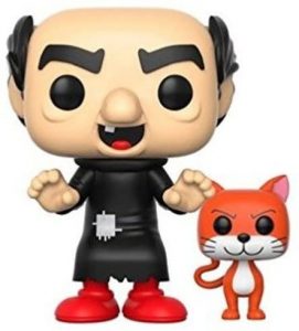 Funko POP de Gargamel con Azrael - Los mejores FUNKO POP de los Pitufos - Los mejores FUNKO POP de series de dibujos animados