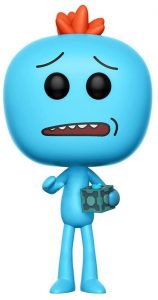Funko POP de Mr. Meeseeks con caja - Los mejores FUNKO POP de Rick y Morty - Los mejores FUNKO POP de series de dibujos animados