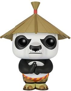 Funko POP de Po con sombrero - Los mejores FUNKO POP de Kung Fu Panda - Los mejores FUNKO POP de series de dibujos animados
