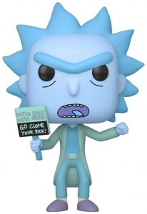 Funko POP de Rick Holograma - Los mejores FUNKO POP de Rick y Morty - Los mejores FUNKO POP de series de dibujos animados