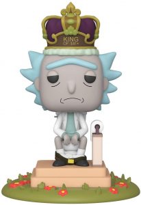 Funko POP de Rick King of S... - Los mejores FUNKO POP de Rick y Morty - Los mejores FUNKO POP de series de dibujos animados