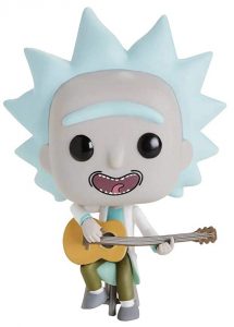 Funko POP de Rick con guitarra - Los mejores FUNKO POP de Rick y Morty - Los mejores FUNKO POP de series de dibujos animados