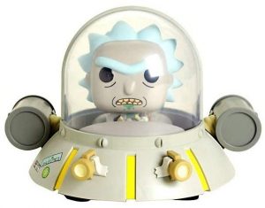 Funko POP de Rick con nave espacial - Los mejores FUNKO POP de Rick y Morty - Los mejores FUNKO POP de series de dibujos animados
