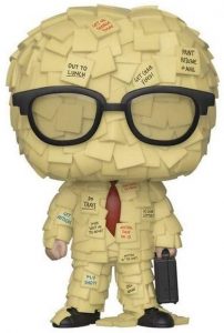 Funko POP de Sticky Note Man - Los mejores FUNKO POP de Trabajo Basura - Office Space- Funko POP de series de televisión