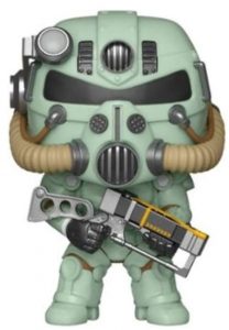 Funko POP de T-51 Power Armor verde - Los mejores FUNKO POP de Fallout - Los mejores FUNKO POP de personajes de videojuegos