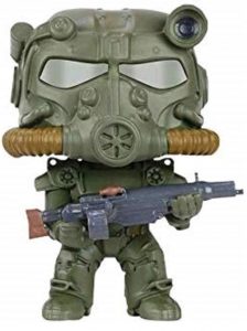 Funko POP de T-60 Green Power Armor - Los mejores FUNKO POP de Fallout - Los mejores FUNKO POP de personajes de videojuegos