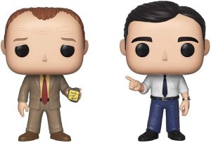 Funko POP de Toby vs Michael - Los mejores FUNKO POP de The Office - Funko POP de series de televisión