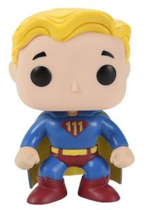 Funko POP de Vault Boy Superman - Los mejores FUNKO POP de Fallout - Los mejores FUNKO POP de personajes de videojuegos