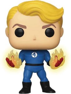Funko POP de la antorcha humana clásica - Los mejores FUNKO POP de los 4 fantásticos - Funko POP de Marvel Comics