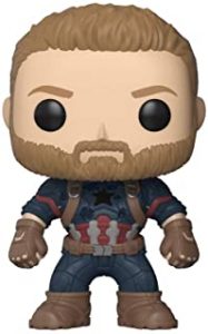 Funko POP del Capitán América con barba - Los mejores FUNKO POP del capitán América - Funko POP de Marvel Comics - Los mejores FUNKO POP de los Vengadores