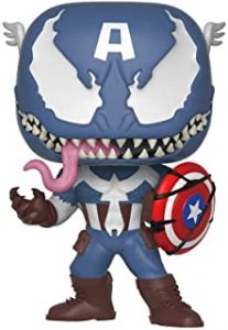 Funko POP del Capitán América venomized - Los mejores FUNKO POP del capitán América - Funko POP de Marvel Comics - Los mejores FUNKO POP de los Vengadores