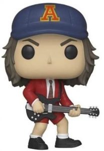 Funko POP de Angus Young exclusivo chase - Los mejores FUNKO POP de ACDC - Los mejores FUNKO POP de grupos musicales - FUNKO POP de música