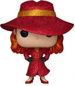 Funko POP de Carmen Sandiego con purpurina glitter - Los mejores FUNKO POP de Carmen Sandiego - Los mejores FUNKO POP de series de dibujos animados