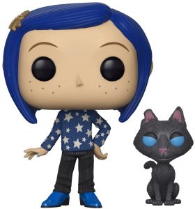 Funko POP de Coraline con gato - Los mejores FUNKO POP de los mundos de Coraline - Funko POP de películas de animación