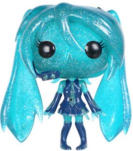 Funko POP de Hatsune Miku cristal con purpurina - Los mejores FUNKO POP de Vocaloid - Los mejores FUNKO POP de grupos musicales - FUNKO POP de música