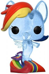 Funko POP de My Little Pony Rainbow Dash Sea Pony con purpurina glitter - Los mejores FUNKO POP de My Little Pony - Mi Pequeño Pony - Los mejores FUNKO POP de series de dibujos animados