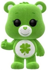 Funko POP de Suertosito con pelo - Good Luck Bear flocked - Los mejores FUNKO POP de los osos Amorosos - Care Bears - Los mejores FUNKO POP de series de dibujos animados