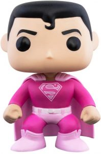 Funko POP de Superman - Los mejores FUNKO POP de Cáncer de Mama - Breast Cancer Awareness - Los mejores FUNKO POP de personajes de DC