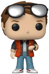 Funko POP de McFly Marty Checking Watch - Los mejores FUNKO POP de Regreso al Futuro - Funko POP de películas de cine