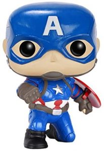 Funko POP del Capitán América posando - Los mejores FUNKO POP del capitán América - Funko POP de Marvel Comics - Los mejores FUNKO POP de los Vengadores