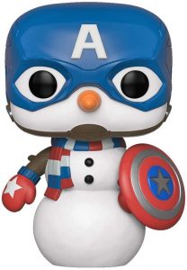 Funko POP de Capitán América de Navidad - Los mejores FUNKO POP de Navidad - Funko POP navideños - FUNKO POP Christmas