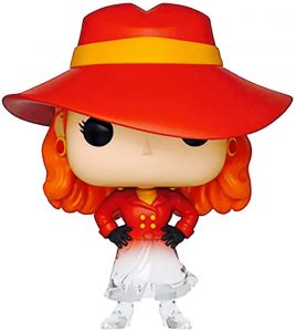 Funko POP de Carmen Sandiego desapareciendo - Los mejores FUNKO POP de Carmen Sandiego - Los mejores FUNKO POP de series de dibujos animados