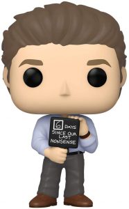 Funko POP de Jim with Nonsense - Los mejores FUNKO POP de The Office - Funko POP de series de televisión