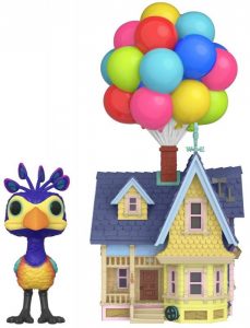 Funko POP de Kevin y casa de globos - Los mejores FUNKO POP de UP - FUNKO POP de Disney Pixar