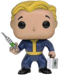 Funko POP de Vault Boy Médico de Fallout - Los mejores FUNKO POP de Fallout - Los mejores FUNKO POP de personajes de videojuegos