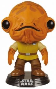 Funko POP del Almirante Ackbar - Los mejores FUNKO POP del General Ackbar - Los mejores FUNKO POP de personajes de Star Wars