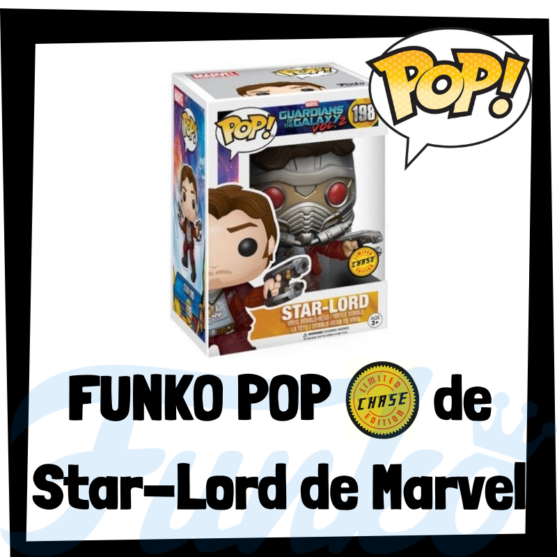 FUNKO POP Chase de Star-Lord de Marvel