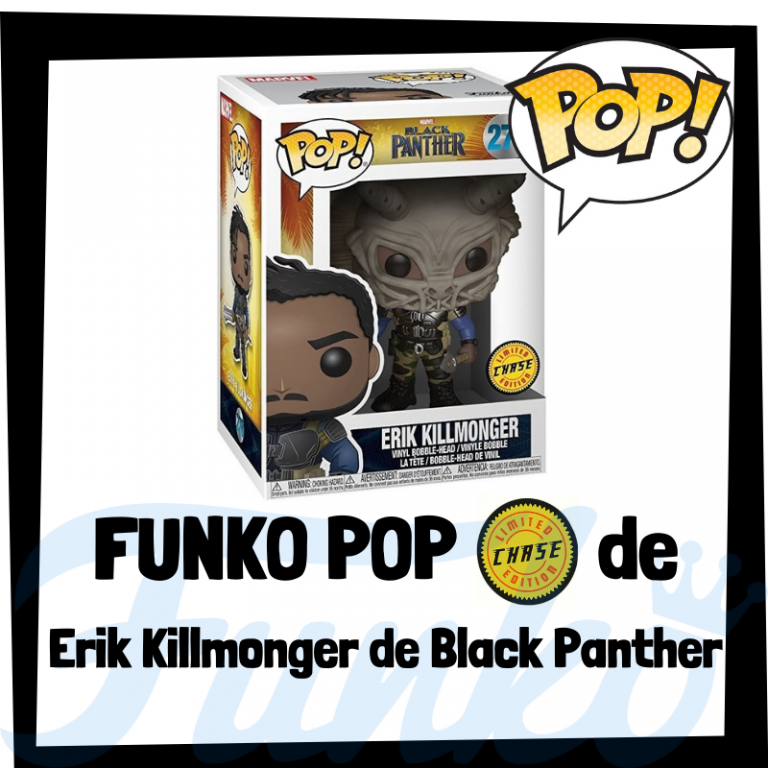 Lee más sobre el artículo FUNKO POP Chase de Erik Killmonger de Black Panther