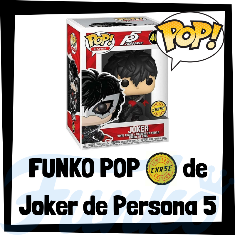 FUNKO POP Chase de Joker de Persona 5