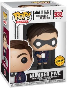 Figura FUNKO POP Chase de Número Cinco de The Umbrella Academy 932 - FUNKO POP Chase exclusivos - FUNKO POP únicos difíciles de conseguir