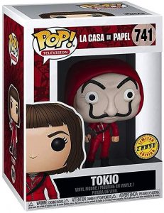 Figura FUNKO POP Chase de Tokio de la Casa de Papel - FUNKO POP Chase exclusivos - FUNKO POP únicos difíciles de conseguir