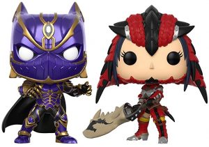 Funko POP de Black Panther vs Monster Hunter de Marvel vs Capcom Infinite - Los mejores FUNKO POP de Gamerverse Marvel - Los mejores FUNKO POP de videojuegos de Marvel