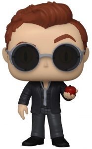 Funko POP de Crowley el Demonio con manzana de Good Omens - Los mejores FUNKO POP de Good Omens de series - FUNKO POP