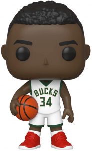 Funko POP de Giannis Antetokounmpo de Milwaukee Bucks posando - Los mejores FUNKO POP de Giannis Antetokounmpo - Los mejores FUNKO POP de Giannis Antetokounmpo de NBA