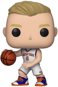 Funko POP de Kristaps Porzingis de New York Knicks botando - Los mejores FUNKO POP de Kristaps Porzingis - Los mejores FUNKO POP de Kristaps Porzingis de NBA