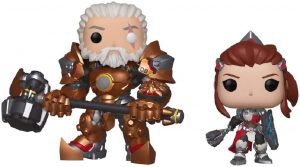 Funko POP de Reinhardt y Brigitte - Los mejores FUNKO POP de Overwatch - Los mejores FUNKO POP de videojuegos