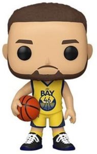 Funko POP de Stephen Curry de Golden State Warriors posando - Los mejores FUNKO POP de Stephen Curry - Los mejores FUNKO POP de Stephen Curry de NBA