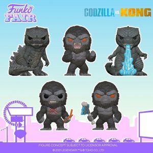 FUNKO POP de Godzilla vs Kong - FUNKO Fair 2021 Día 7 - Novedades FUNKO POP