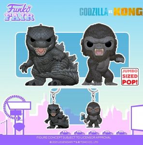 FUNKO POP de Godzilla vs Kong Super Sized - FUNKO Fair 2021 Día 7 - Novedades FUNKO POP