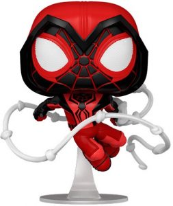 Funko POP de Miles Morales Crimson Cowl Suit - Los mejores FUNKO POP de Miles Morales - Spiderman Gamerverse - FUNKO POP de Marvel