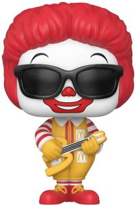 Funko POP de Ronald Mcdonald con guitarra - Los mejores FUNKO POP de Mcdonalds - FUNKO POP de anuncios