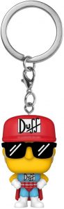 Llavero Funko POP de Duffman - Los mejores llaveros FUNKO POP de los Simpsons - Keychain FUNKO POP